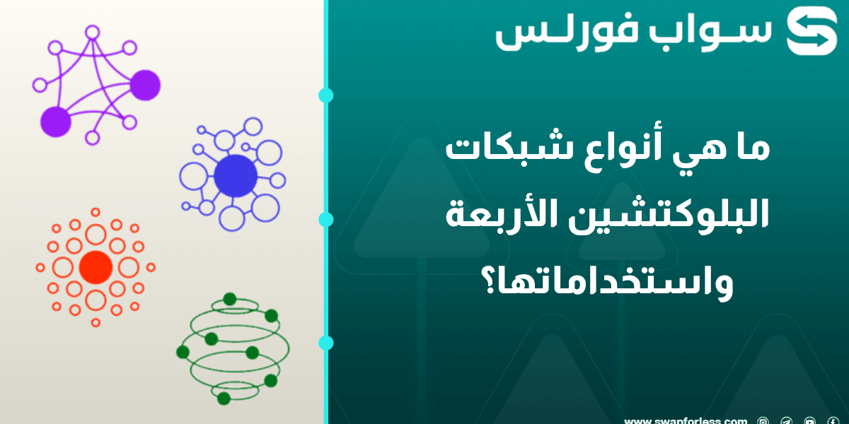 ما هي أنواع شبكات البلوكتشين الأربعة واستخداماتها؟