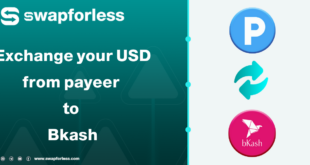 Exchange your USD from payeer to Bkash