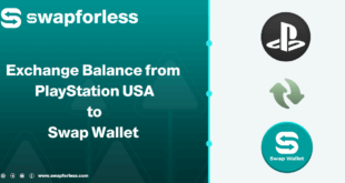 Exchange PlayStation Balnace to Swap Wallet step by step