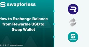 How to Exchange Balance from Rewarble USD to Swap Wallet