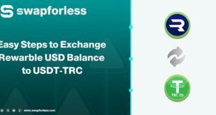 Easy Steps to Exchange Rewarble USD Balance to USDT-TRC