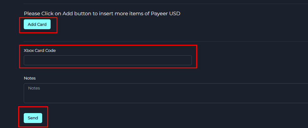 Steps to Exchange Balance from Xbox USA to Payeer USD via Swapforless