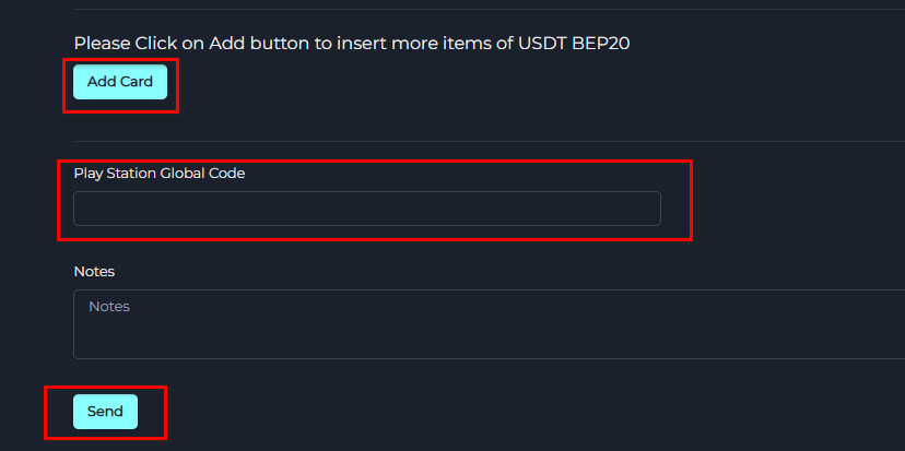 Steps to Exchange Balance from PlayStation USA to USDT-BEP20 via Swapforless