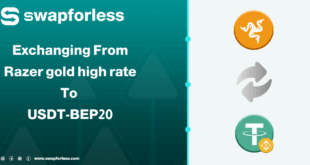 Steps to Exchange Razer Gold High Rate to USDT-BEP20 via Swapforless