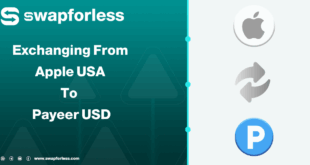 Steps to Exchange Apple USA Balance to Payeer USD via Swapforless