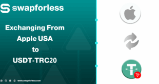 Steps to Exchange Apple USA Balance to USDT-TRC20 via Swapforless