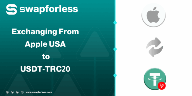 Steps to Exchange Apple USA Balance to USDT-TRC20 via Swapforless