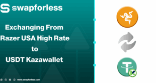 Steps to Exchange Razer USA High Rate to USDT Kazawallet