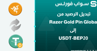 دليلك المبسط لتبديل رصيد Razer Gold Pin Global إلى USDT على شبكة BEP20