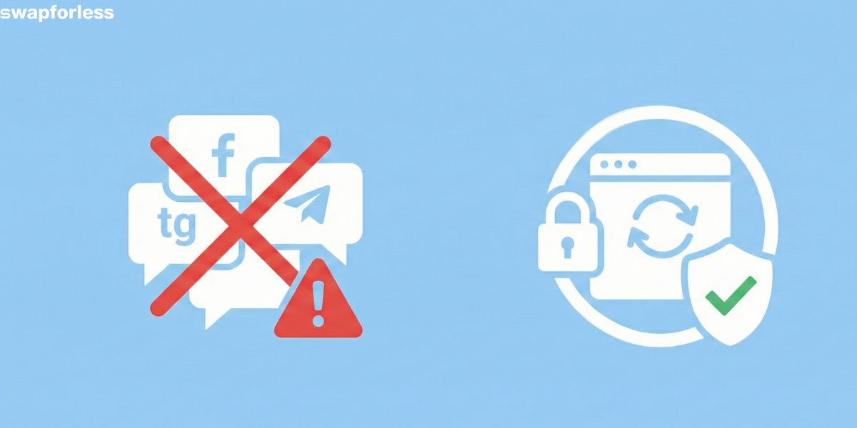 ما هي مخاطر تبديل البطاقات في مجموعات تليجرام وفيسبوك؟