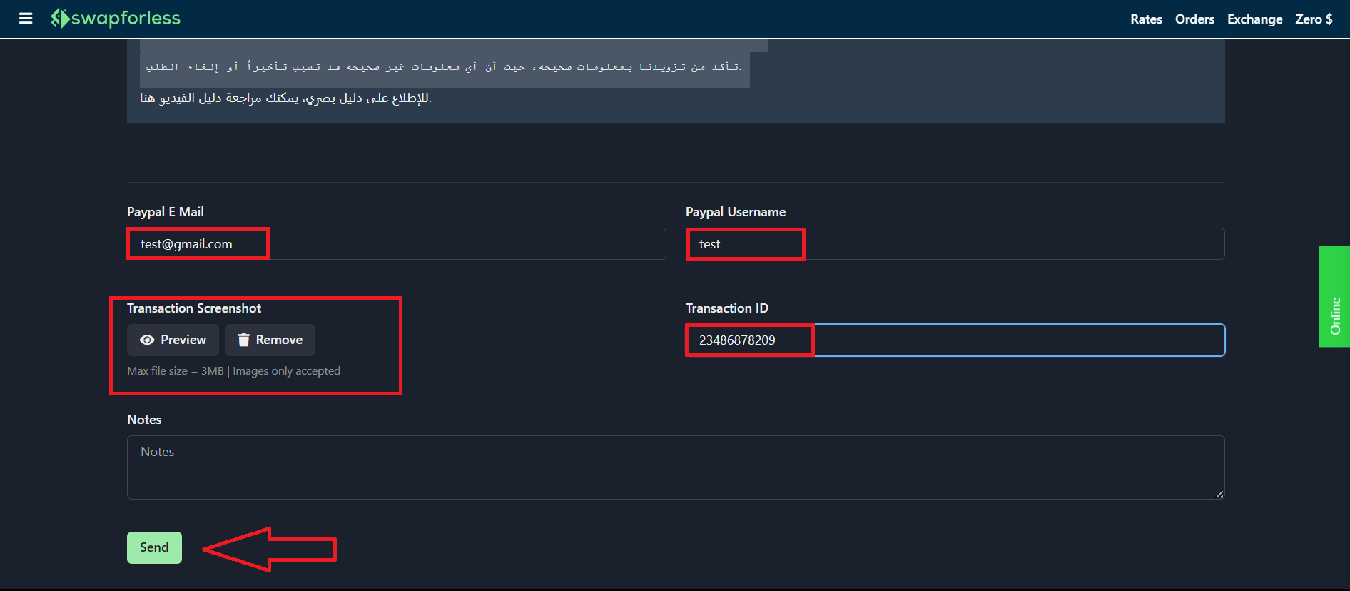 You can buy USDT easily using the swapforless platform.