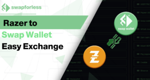 How to Exchange from Razer to Swap Wallet via swapforless