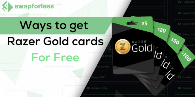 Ways to get free Razer Gold cards