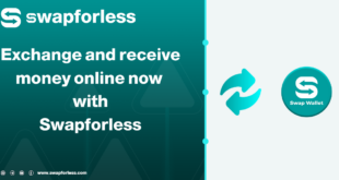 Exchange and receive money online now with Swapforless.